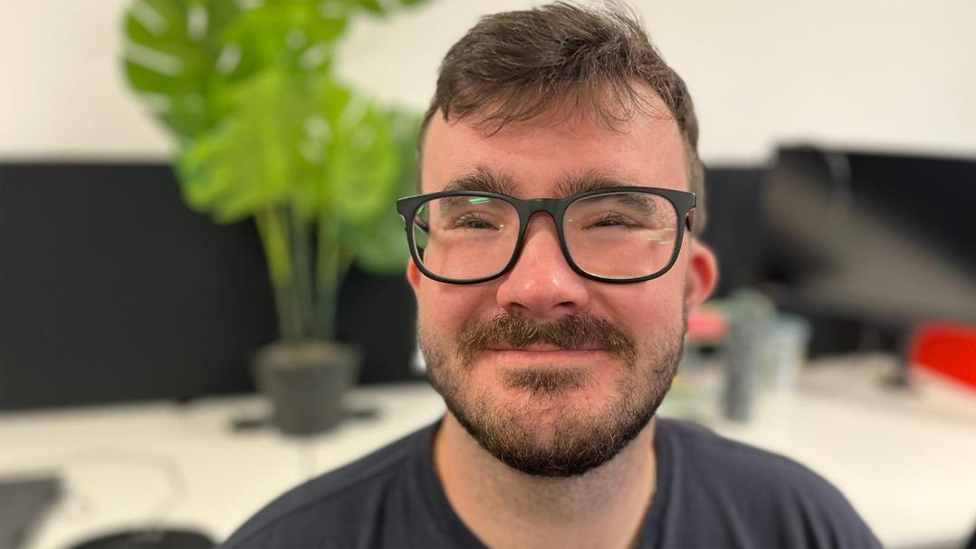 Man in glasses